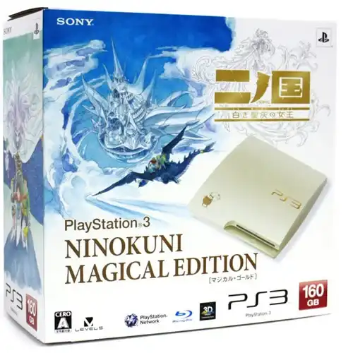  Sony PlayStation 3 Slim Ninokuni Magical Console