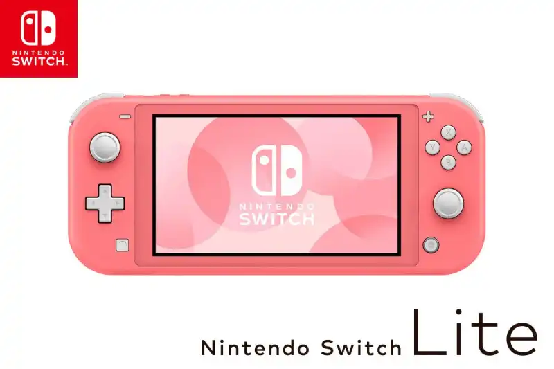  Nintendo Switch Lite Coral Pink Console