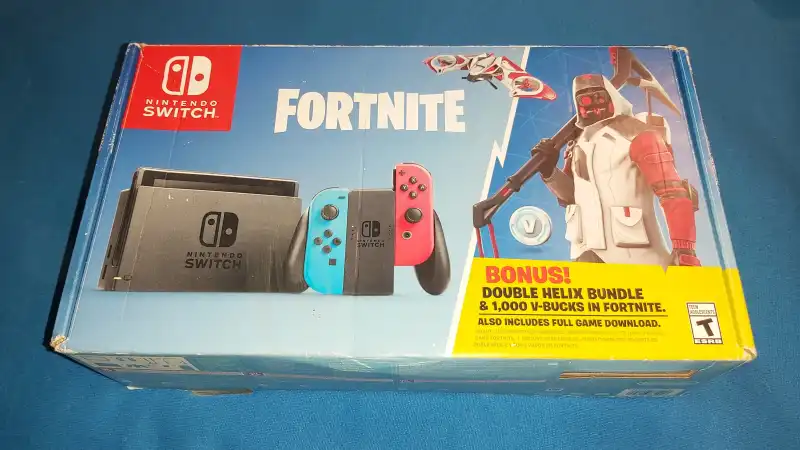 Fortnite Doubke Helix Nintendo Switch (BOX ONLY!) Collectors Box popular