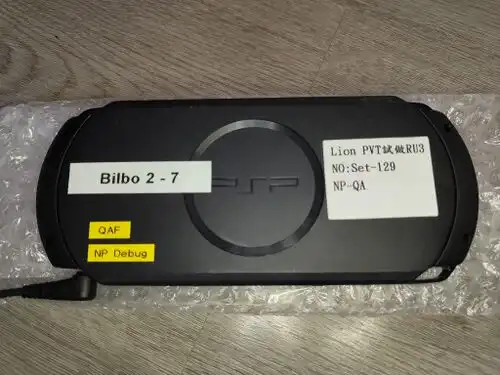 Sony PSP Street Bilbo PVT Black Prototype Console - Consolevariations