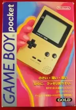  Nintendo Game Boy Pocket Gold Console [JP]