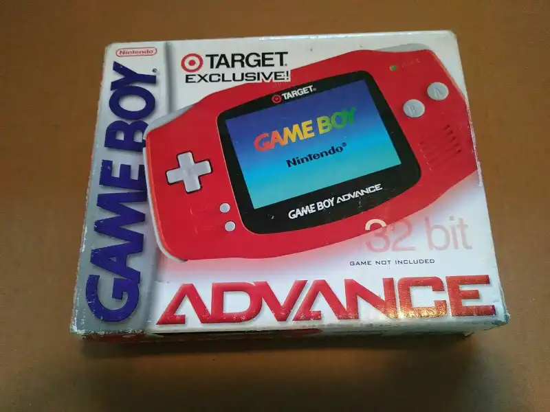 Nintendo Game Boy Advance Target Red Console - Consolevariations