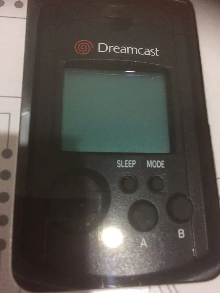 Sega Dreamcast Jet Black VMU - Consolevariations