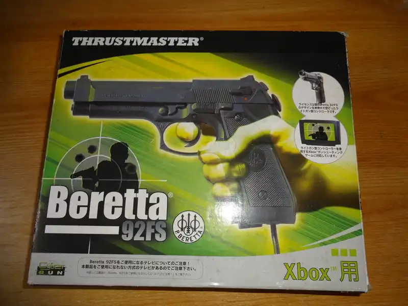  Microsoft Xbox Thrustmaster Beretta 92FS