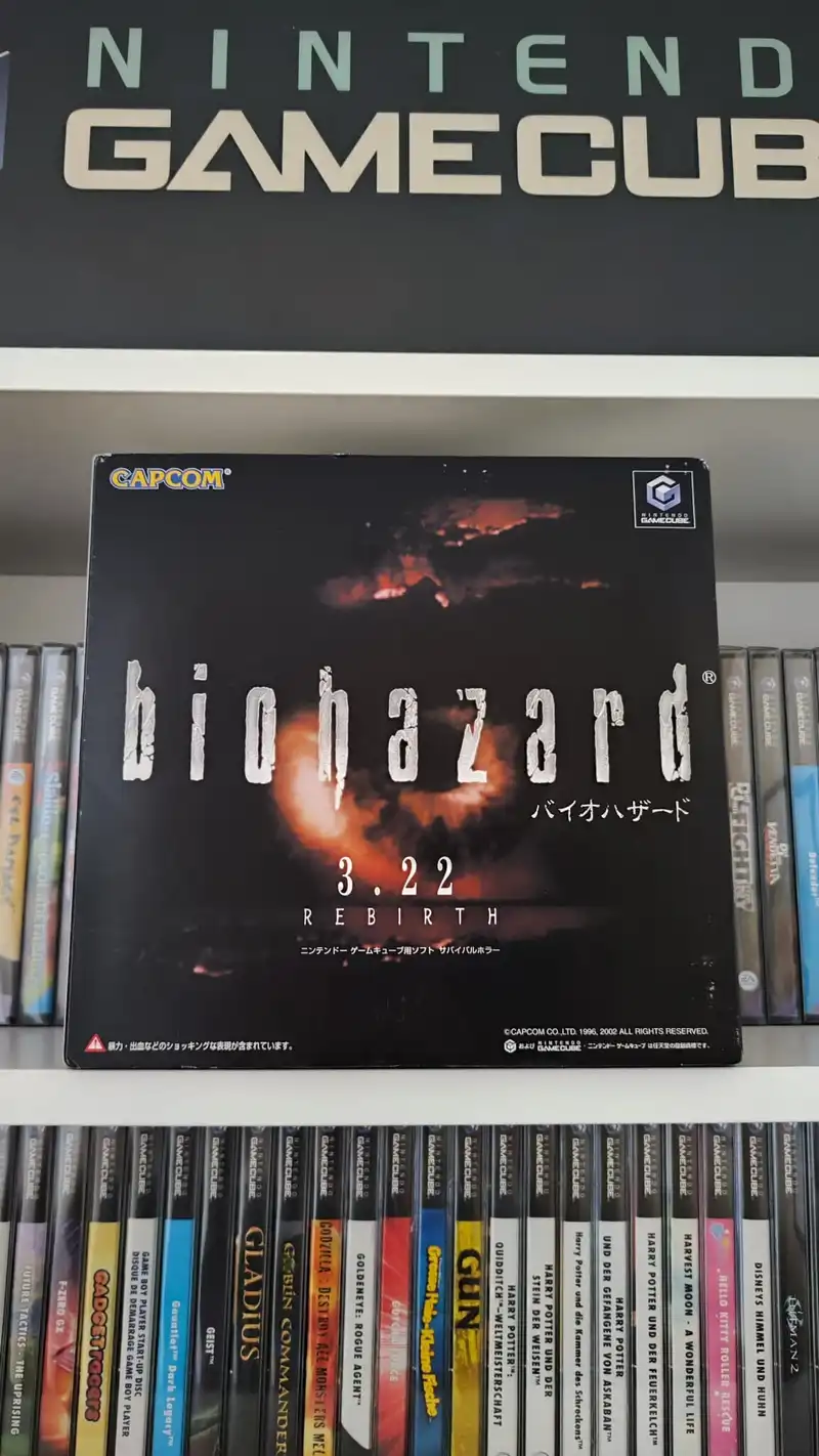  Nintendo Gamecube Resident Evil Biohazard Rebirth Promo Pack