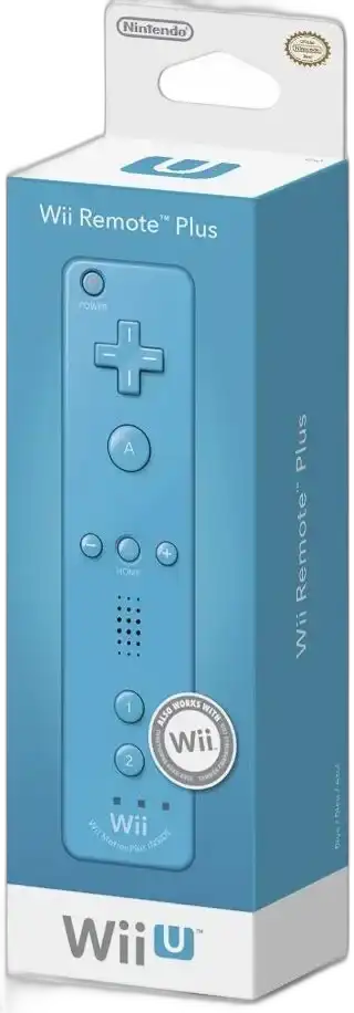  Nintendo Wii-motion Plus Blue Wiimote [NA]