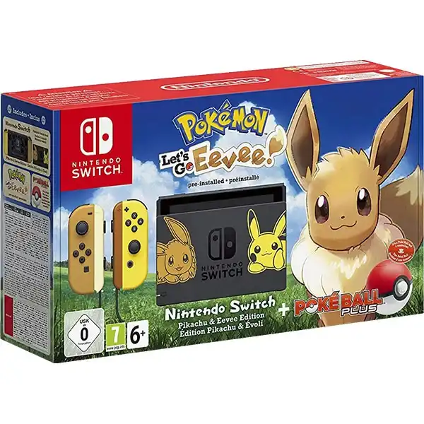  Nintendo Switch Pokemon Let's go Eevee Console [EU]