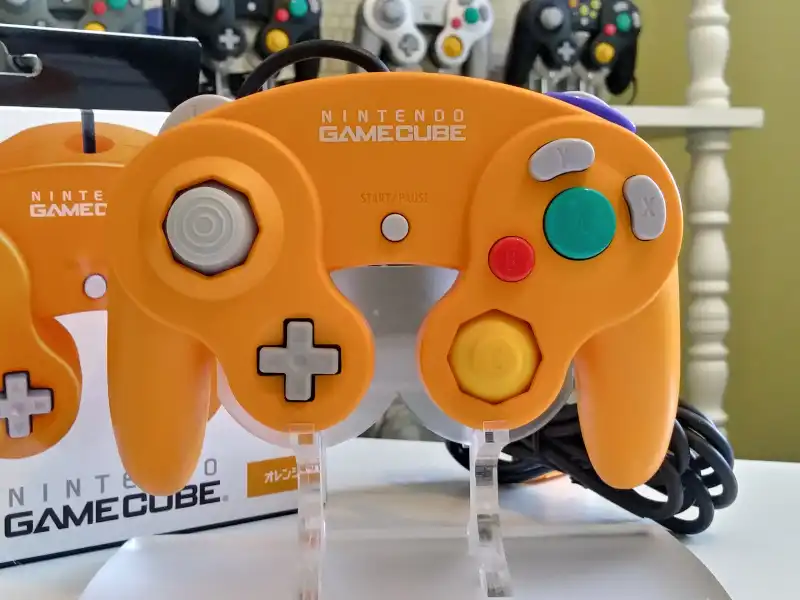  Nintendo GameCube Spice Orange Controller [JP]