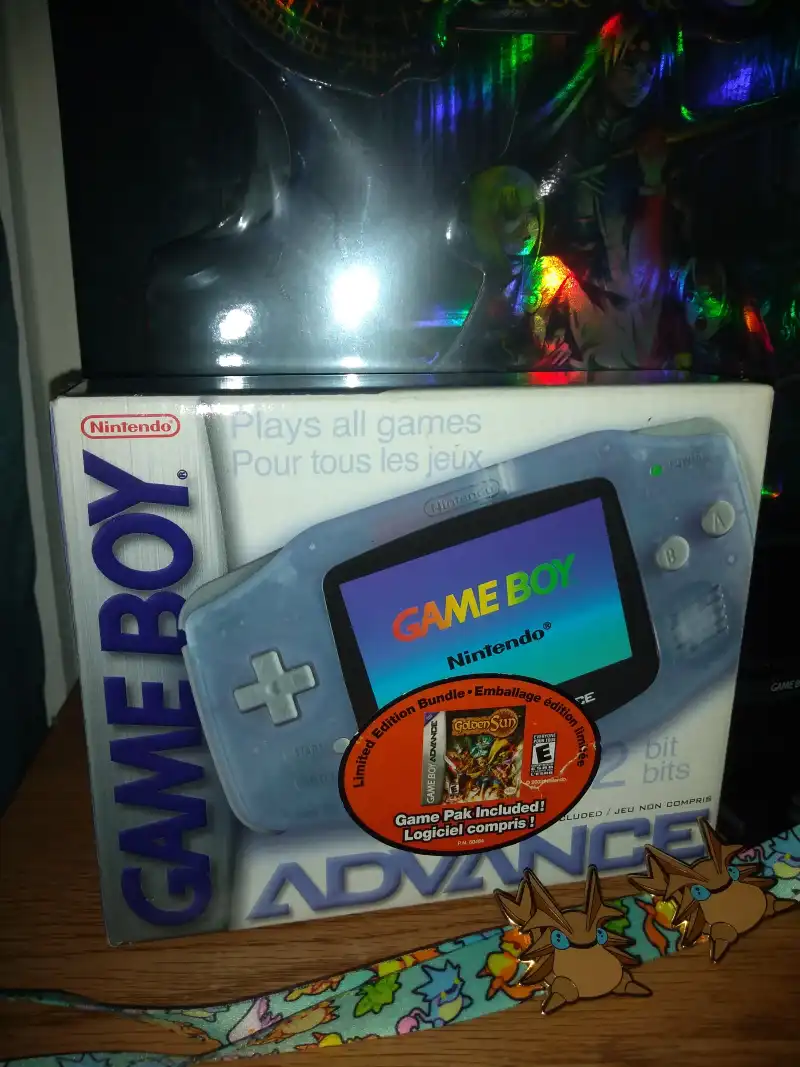  Nintendo Gameboy Advance Golden Sun Console