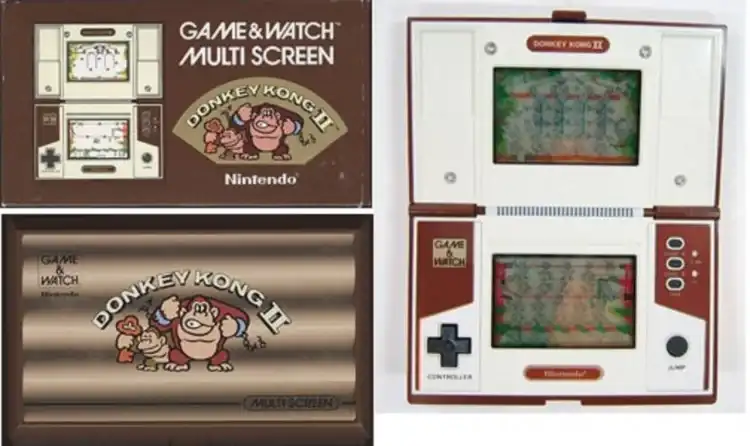 Nintendo Game & Watch Donkey Kong II
