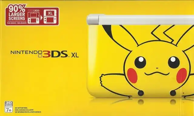  Nintendo 3DS XL Pikachu Console [NA]