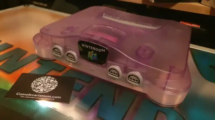 Nintendo 64 Atomic Purple Prototype Console - Consolevariations