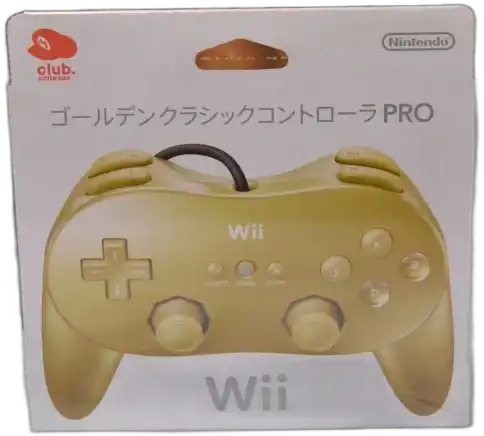  Nintendo Wii Gold Classic Pro Controller [EU]