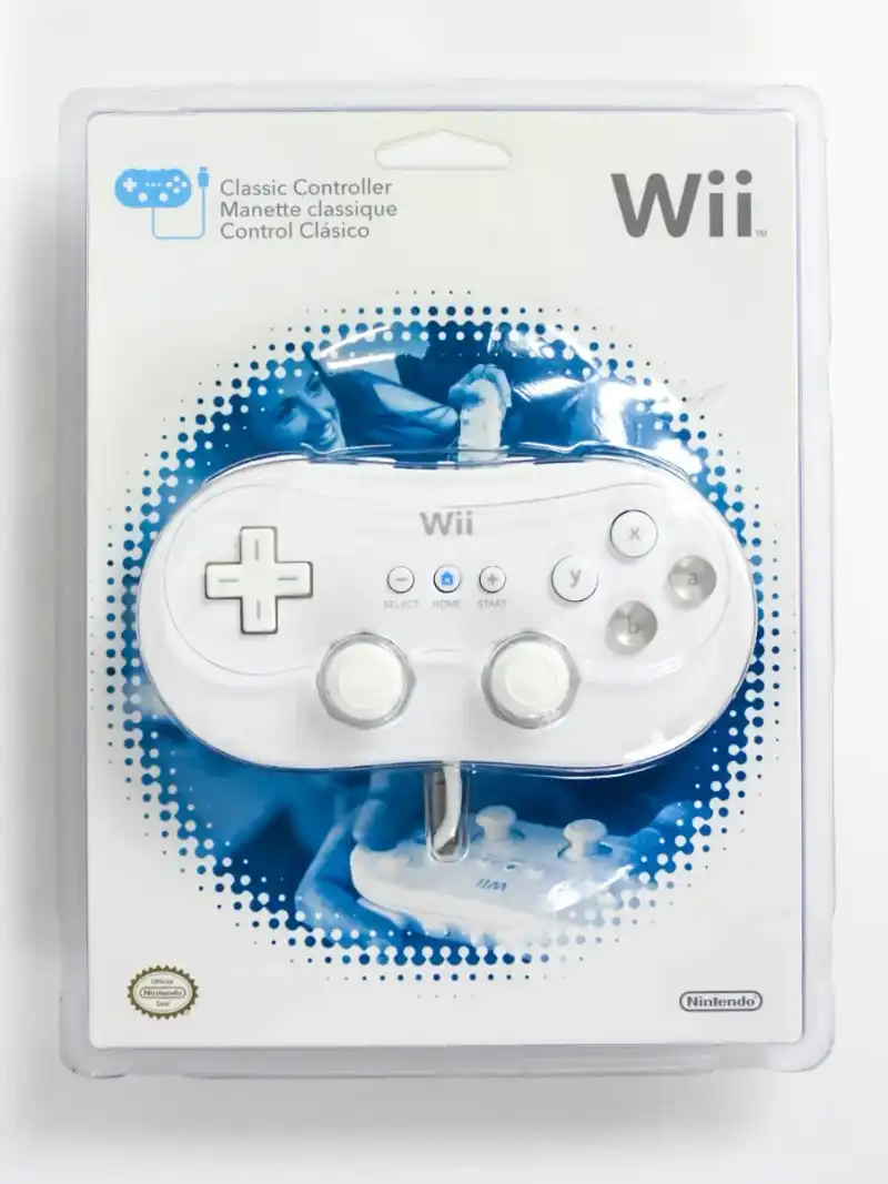  Nintendo Wii Classic Controller (2007 Release/Packaging) [NA]