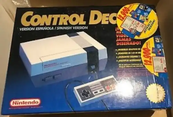  NES "Version Espanola" Control Deck Console