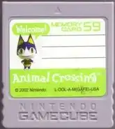  Nintendo Gamecube Animal Crossing Memory Card