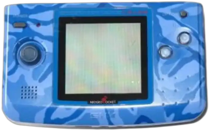  Neo Geo Pocket Color Camouflage Blue Console