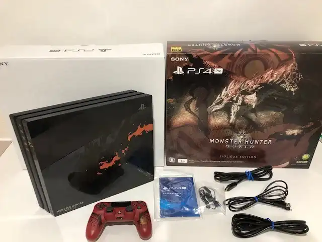Sony PlayStation 4 Pro Monster Hunter World Console 