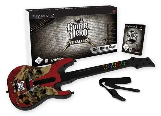 Sony PlayStation 2 Guitar Hero Metallica Guitar [NA] - Consolevariations