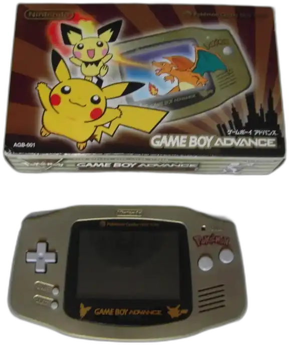  Nintendo Game Boy Advance Pokemon Center Pikachu Console [JP]