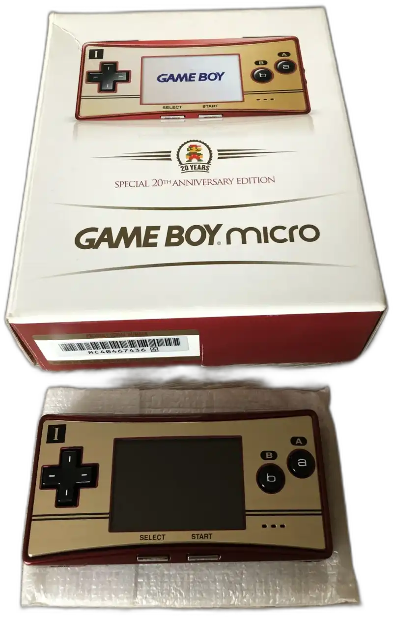  Nintendo Game Boy Micro 20th Anniversary Console [US]