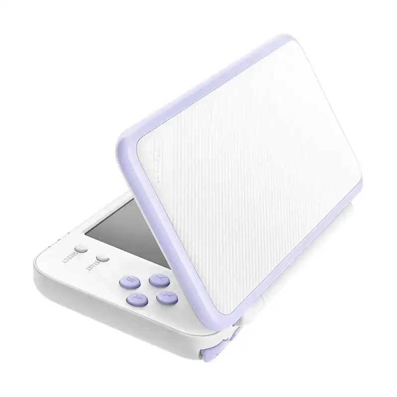 New Nintendo 2DS LL White & Lavender Console - Consolevariations
