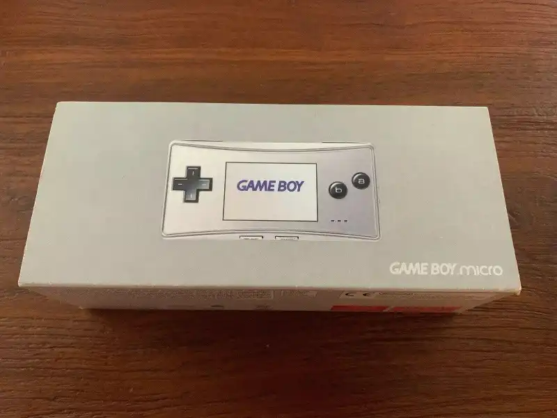  Nintendo Game Boy Micro Silver Console [EU]