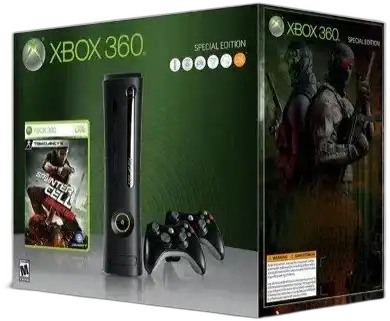  Microsoft Xbox 360 Slim Splinter Cell Conviction Bundle
